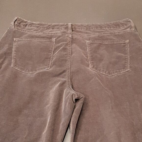 Bandolino Gray Corduroy Mandie Pants - Picture 8 of 12